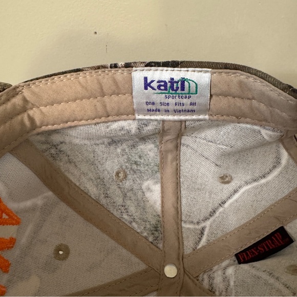 Alabama Shakes Camo & Orange Baseball Cap Dad Hat - Picture 5 of 6